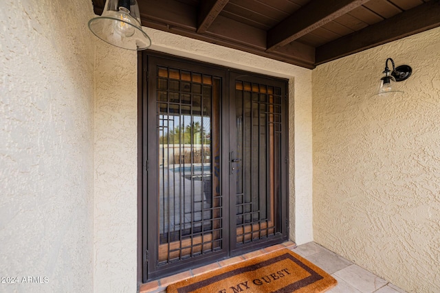 view of property entrance