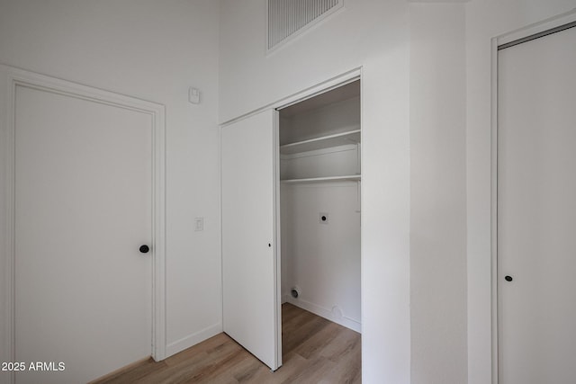 closet with visible vents