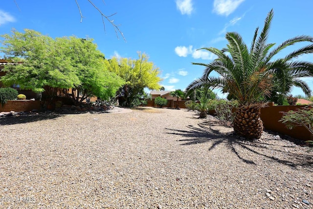 11215 N Garland Cir, Fountain Hills, AZ 85268 - view of yard with a fenced backyard