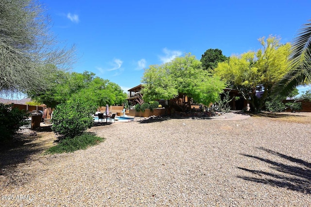 11215 N Garland Cir, Fountain Hills, AZ 85268 - view of yard with a fenced backyard and a patio area