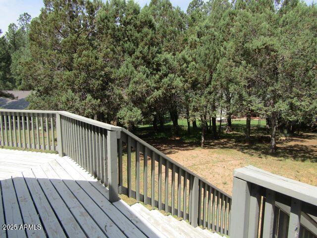 474 N Meadow Way, Payson, AZ 85541 - deck featuring a lawn