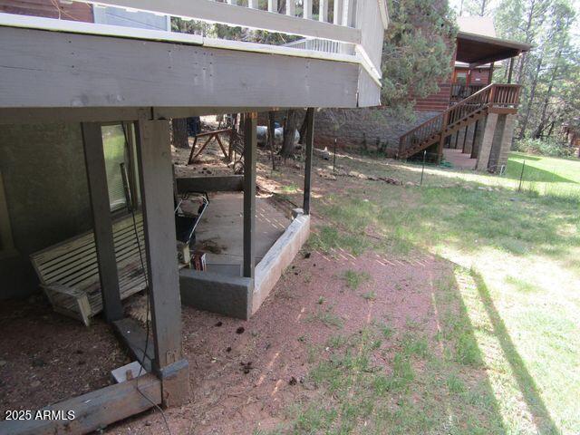 474 N Meadow Way, Payson, AZ 85541 - view of yard with stairs