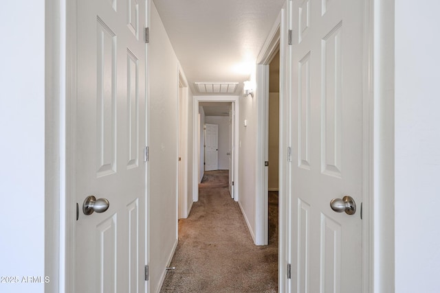 corridor featuring carpet