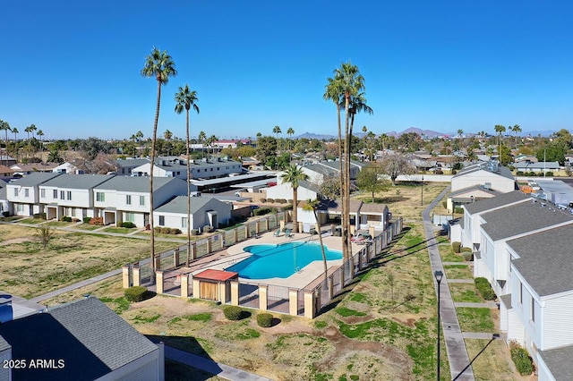 view of pool