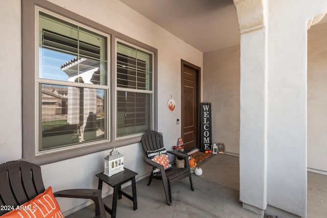 view of patio / terrace featuring a porch