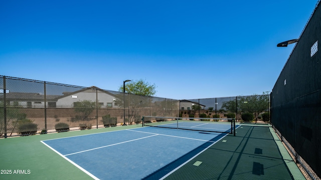 8140 E June St, Mesa, AZ 85207 - view of tennis court featuring community basketball court
