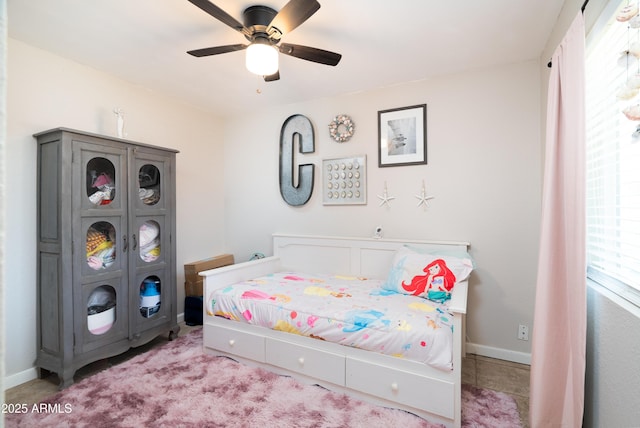 1531 S Padre Rd, Apache Junction, AZ 85119 - bedroom with ceiling fan and baseboards
