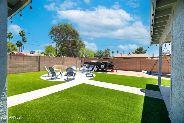 1531 S Padre Rd, Apache Junction, AZ 85119 - view of yard with a patio