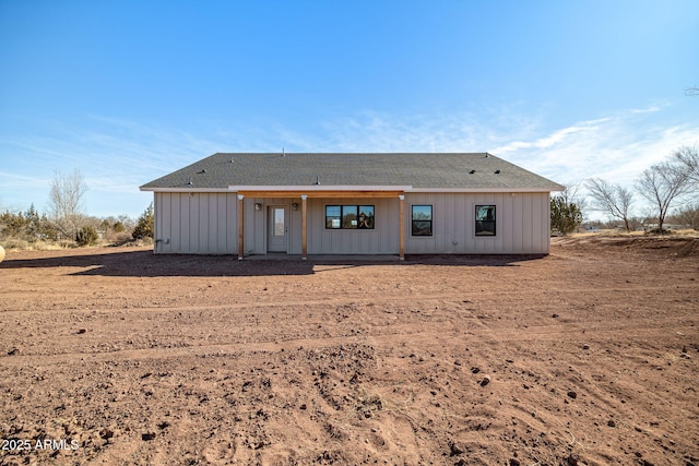 view of rear view of house