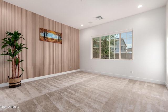2316 E Canary Dr, Gilbert, AZ 85297 - unfurnished room with baseboards, carpet flooring, and recessed lighting