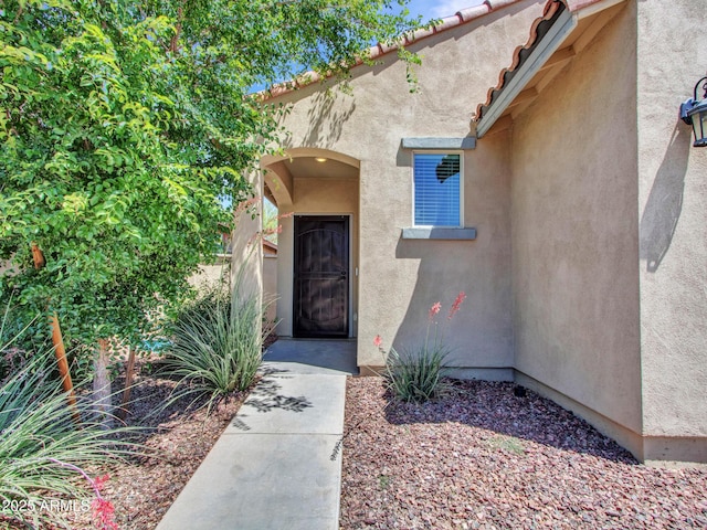 14160 W Georgia Dr, Surprise, AZ 85379 - property entrance with stucco siding