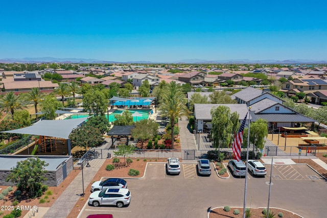 14160 W Georgia Dr, Surprise, AZ 85379 - aerial perspective of suburban area with a pool area