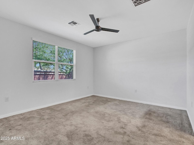 14160 W Georgia Dr, Surprise, AZ 85379 - carpeted spare room featuring ceiling fan and baseboards