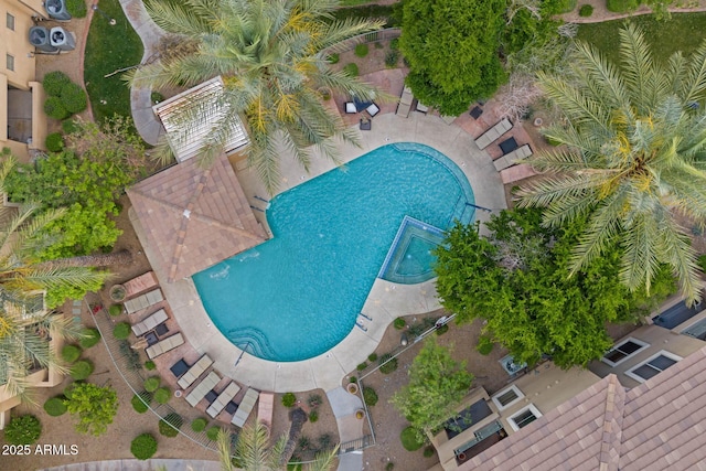 7887 N 16th St Unit 226, Phoenix, AZ 85020 - drone / aerial view of a pool area