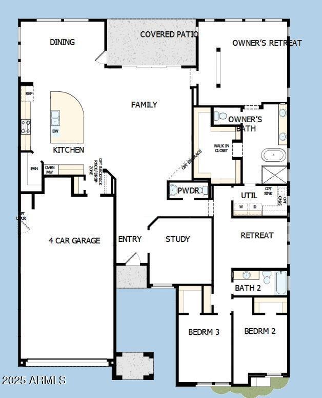 953 W Ridge Rd, Apache Junction, AZ 85120 - floor plan / room layout