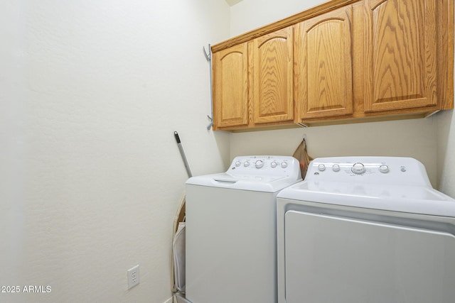 26842 N 176th Ln, Surprise, AZ 85387 - laundry room featuring cabinet space and independent washer and dryer
