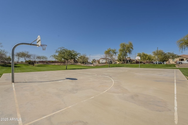 26842 N 176th Ln, Surprise, AZ 85387 - view of sport court with a yard, a residential view, and community basketball court