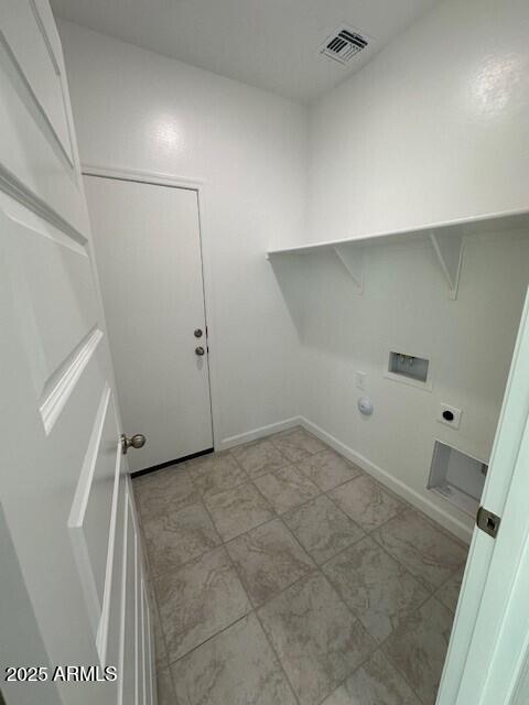 38055 W Excussare Way, Maricopa, AZ 85138 - laundry area with hookup for a washing machine, hookup for a gas dryer, and hookup for an electric dryer