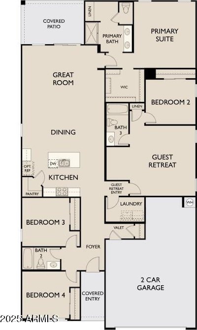 46904 W Coe St, Maricopa, AZ 85139 - property floor plan