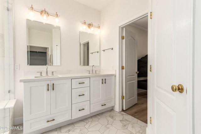 18614 E Oriole Way, Queen Creek, AZ 85142 - bathroom with double vanity