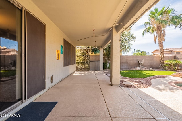 11526 W Bermuda Dr, Avondale, AZ 85392 - fenced backyard featuring a patio