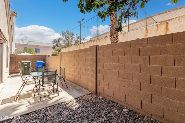 view of patio / terrace