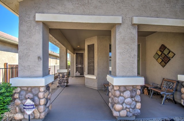 view of patio