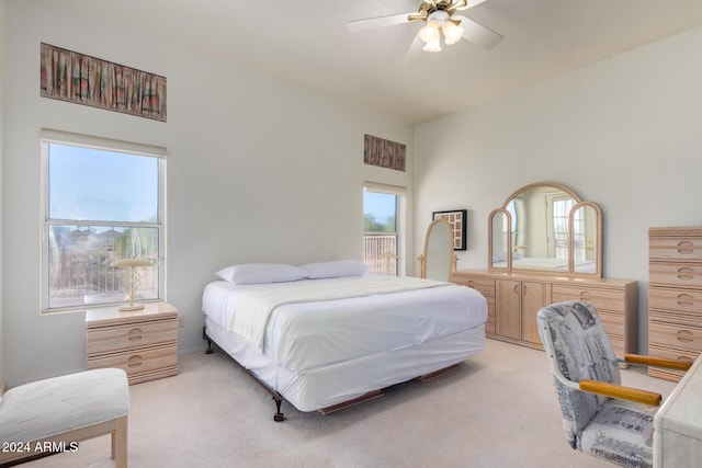 11553 W Sonoran Ct, Surprise, AZ 85378 - carpeted bedroom featuring ceiling fan