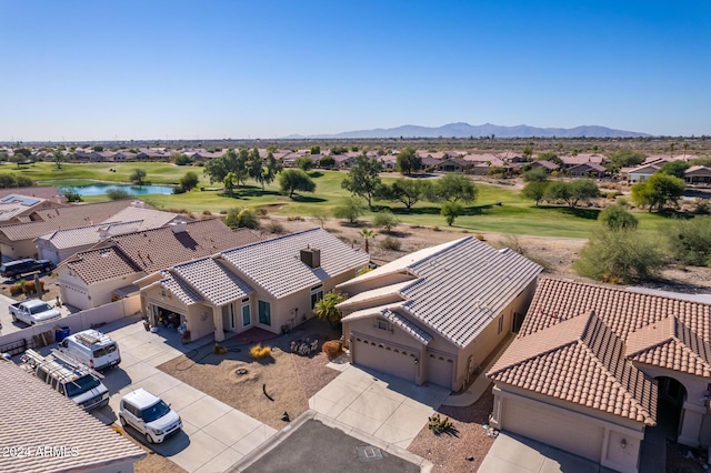 11553 W Sonoran Ct, Surprise, AZ 85378 - bird's eye view featuring a water and mountain view