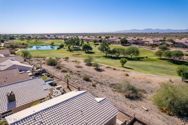 11553 W Sonoran Ct, Surprise, AZ 85378 - bird's eye view with a water and mountain view