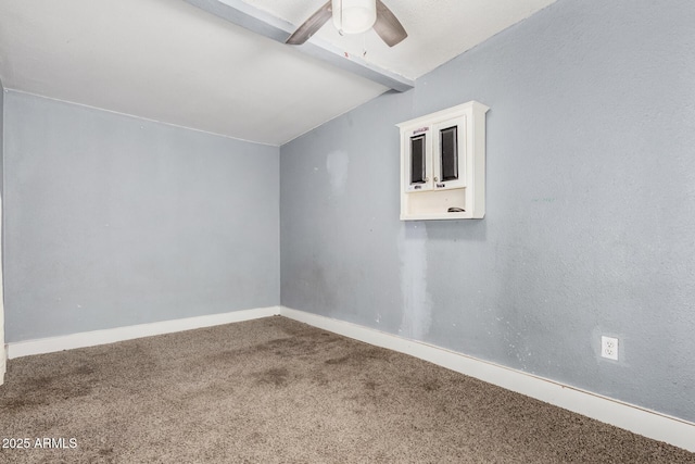 3913 W Sherman St, Phoenix, AZ 85009 - spare room with carpet, ceiling fan, and baseboards