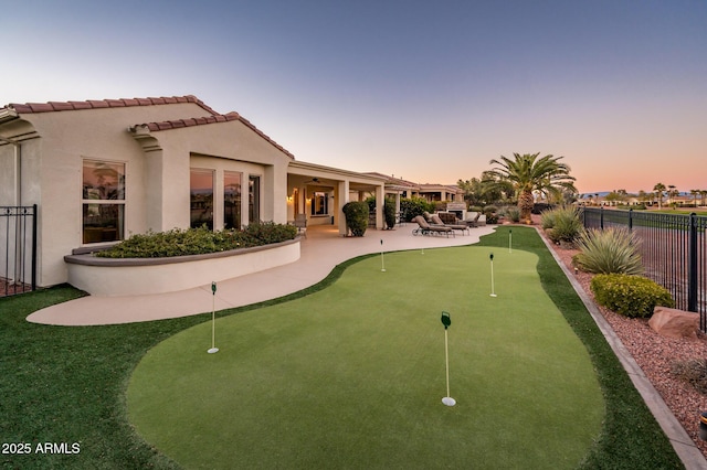 exterior space featuring a patio area