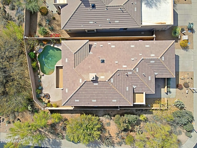 drone / aerial view