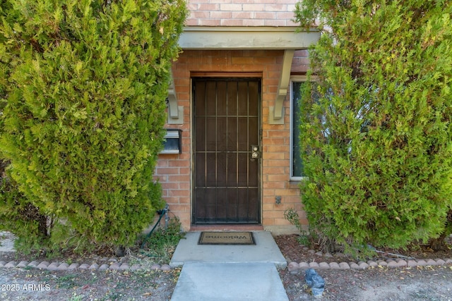 view of property entrance