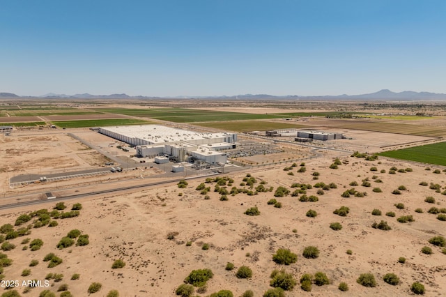 1374 E 10th Pl, Casa Grande, AZ 85122 - aerial view of sparsely populated area with a mountain backdrop
