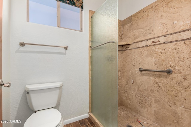13600 N Fountain Hills Blvd Unit 501, Fountain Hills, AZ 85268 - full bath featuring a stall shower and wood finished floors