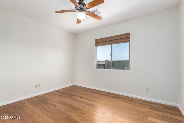 13600 N Fountain Hills Blvd Unit 501, Fountain Hills, AZ 85268 - unfurnished room with wood-type flooring and a ceiling fan