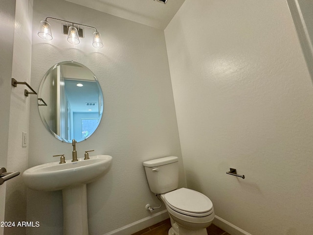 bathroom with toilet