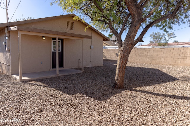 view of rear view of house