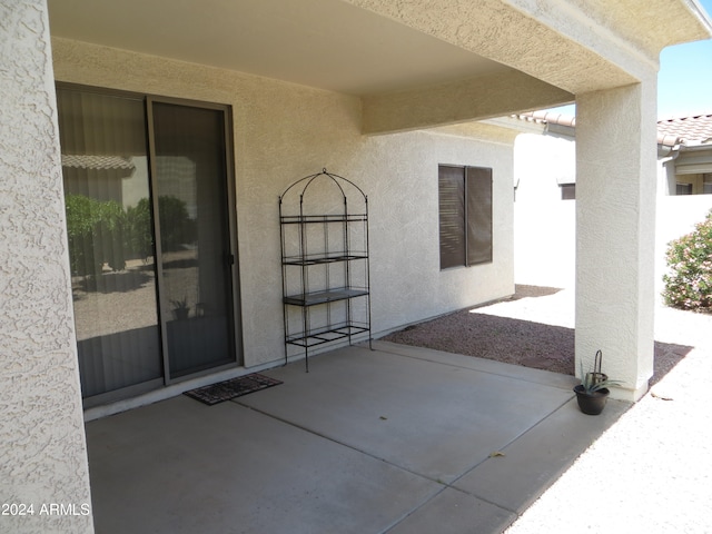 view of patio