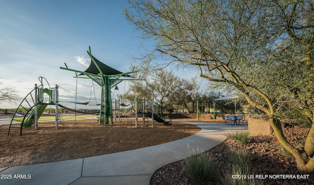 view of community playground