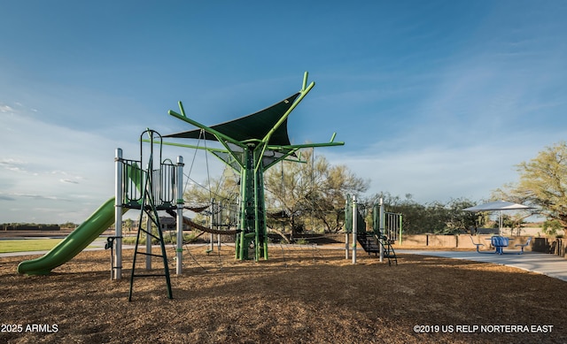 view of community playground