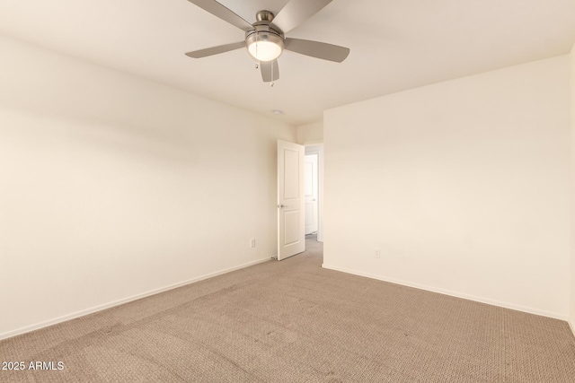 2149 E Aire Libre Ave, Phoenix, AZ 85022 - spare room with light colored carpet and a ceiling fan