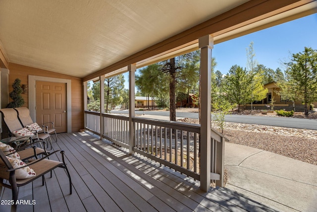 2080 W Pine Grove Dr, Show Low, AZ 85901 - unfurnished sunroom with vaulted ceiling