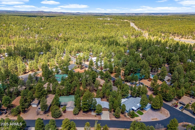 2080 W Pine Grove Dr, Show Low, AZ 85901 - aerial view of property's location featuring a forest