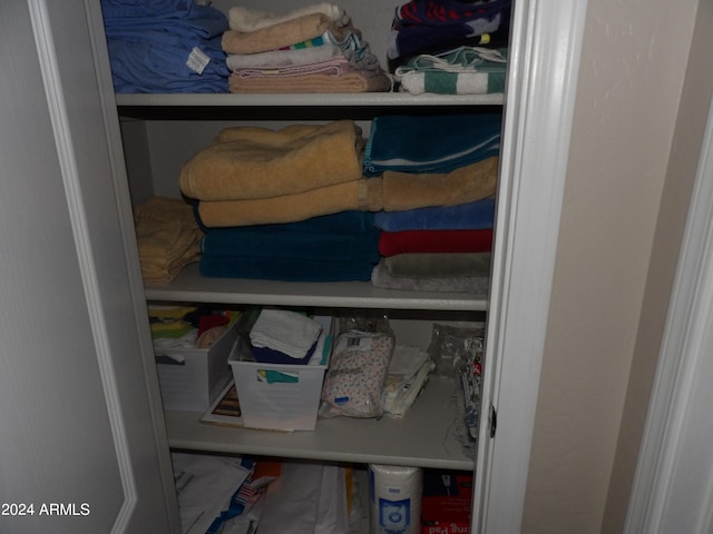 view of closet