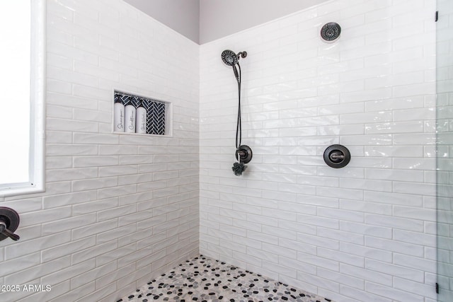 13709 W Rovey Ave, Litchfield Park, AZ 85340 - full bathroom with tiled shower