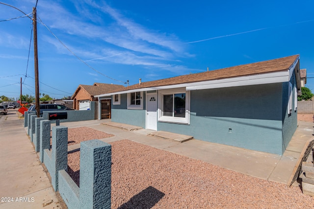 view of ranch-style house