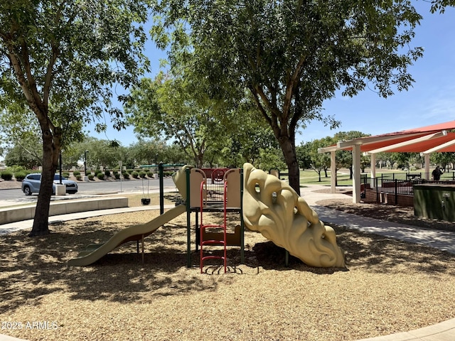view of community playground