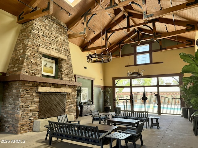 view of common area